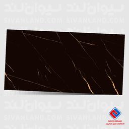 سرامیک پرسلان نانوپولیش نوین سرام طرح هلسینکی طلایی-120*60