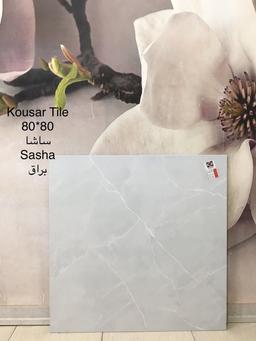 سرامیک 80*80 ساشا طرح رعد درجه دو کوثر ابرکوه