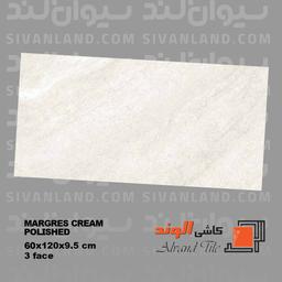 سرامیک 60*120 پولیش مدل مارگرس الوند درجه یک