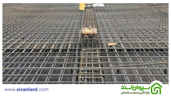 فاصله میلگرد در رابیتس کاری