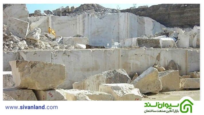 صادرات سنگ خام از ایران