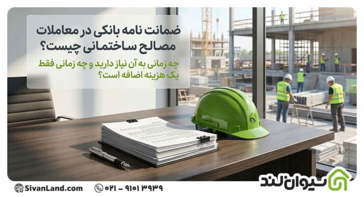 ضمانت نامه بانکی در معاملات مصالح ساختمانی چیست